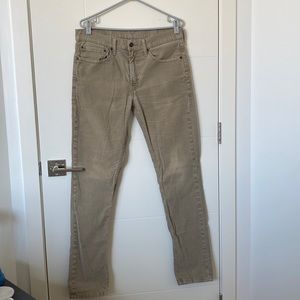 Levi’s Beige Corduroy Pants